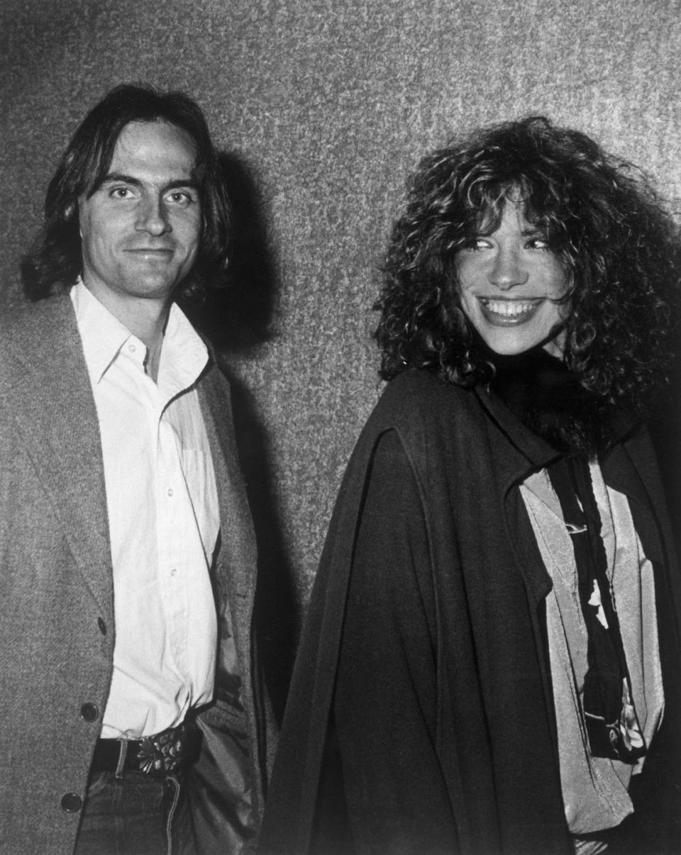 James Taylor and Carly Simon