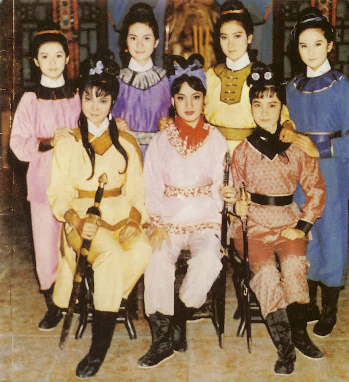 The 1967 movie, 'Seven Princesses' and its sequel, were directed by Ling Yung