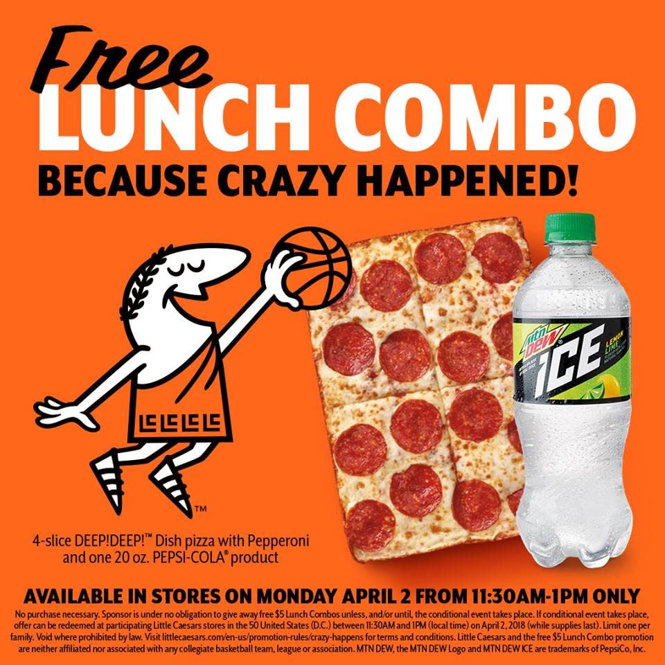 free pizza