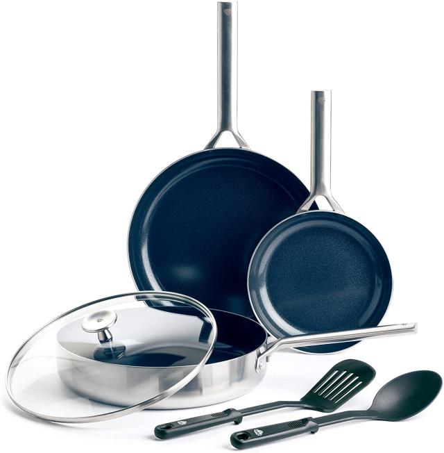 Blue Diamond Triple Steel 11-Piece Cookware Set