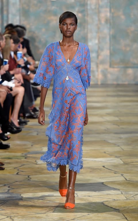 Cover-up - Credit: Getty Images for Tory Burch