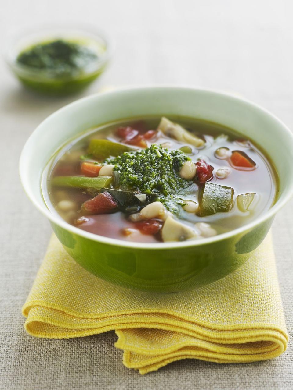 16) Vegetable Soup