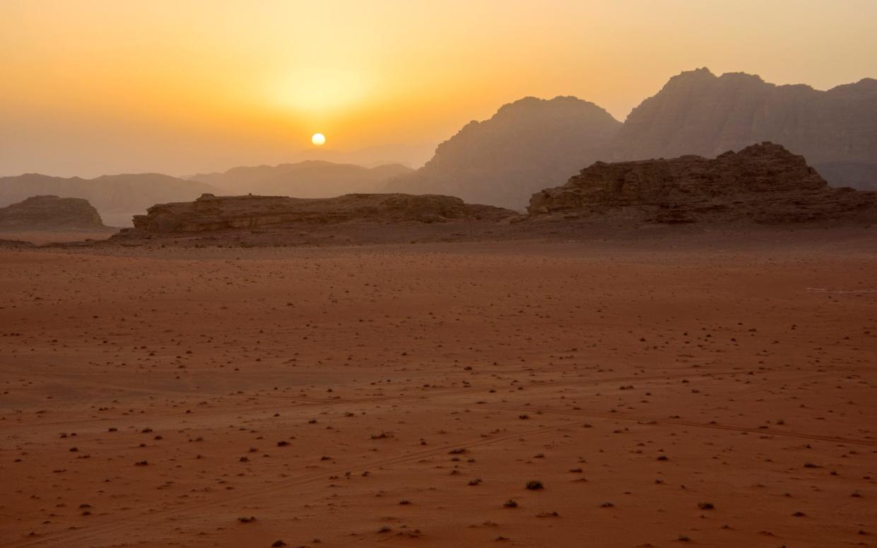 Wadi Rum in Jordan looks like Mars; Spain does not - Iñigo Fernandez de Pinedo
