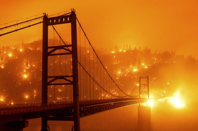 APTOPIX California Wildfires