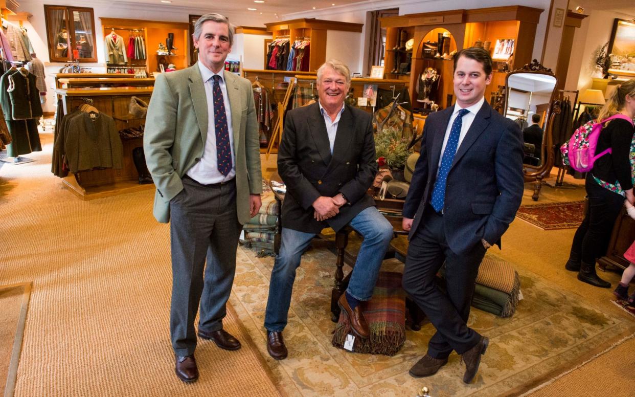 Patrick, Mark and Tom Bickbeck sell everything from pictures of the Highlands to smoked salmon - Chris Watt Photography