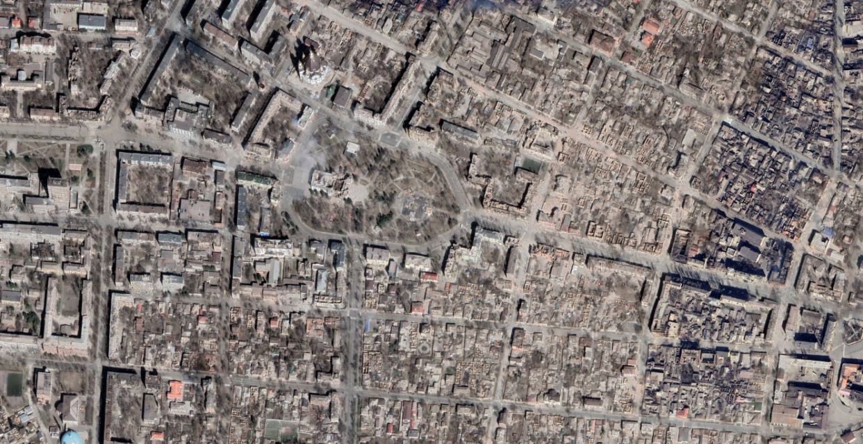 Guerre en Ukraine : Marioupol est désormais une ville en ruines sur Google Earth