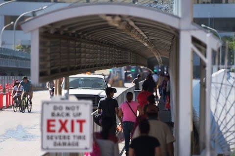 The border at Laredo - Credit: GETTY