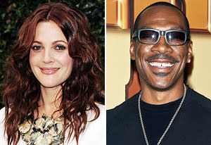 Drew Barrymore, Eddie Murphy | Photo Credits: Jon Kopaloff/FilmMagic.com, Jim Spellman/WireImage.com