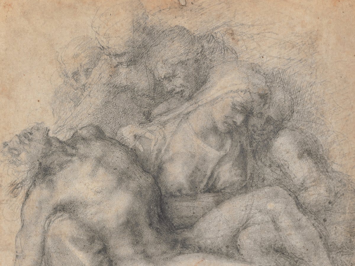Michelangelo’s ‘Pieta’ features as part of the new British Museum exhibition (The Trustees of the British Museum)