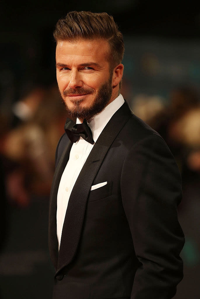 David in a tuxedo at the royal opera house