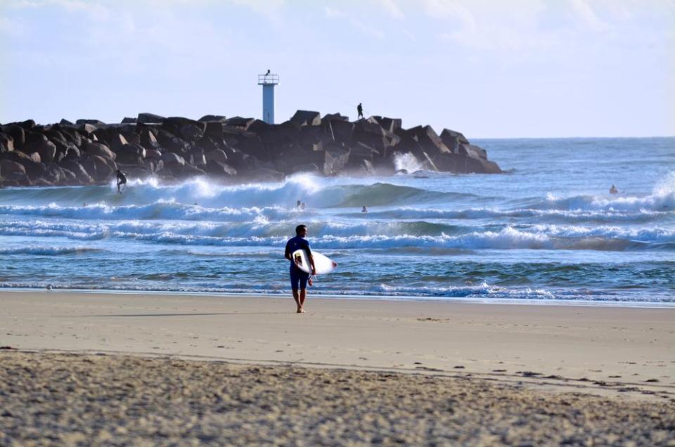 Spit beach.