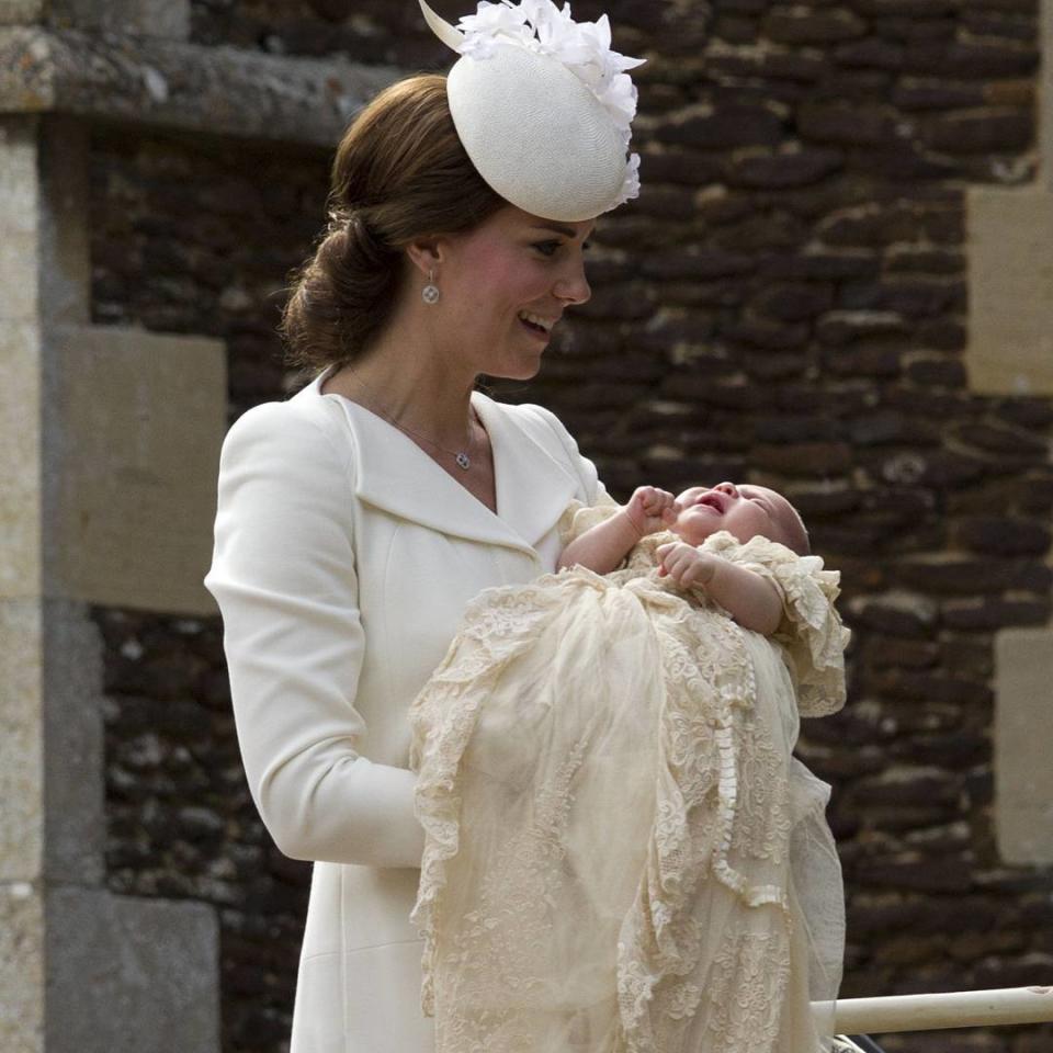 Just four days after Princess Charlotte was christened at the Church of St. Mary Magdalene in Norfolk, England, the first official photos are being made public. Shot by famed photographer Mario Testino, the princess is seen in the arms of her glowing mother. And even the famed photographer, who's pretty much photographed every A-list star in the world, can't help but be impressed by the Duke and Duchess of Cambridge and their adorable two-month-old daughter. <strong>WATCH: Prince George Was Adorably Fussy at Princess Charlotte's Christening</strong> "Photographing Princess Charlotte's christening was an amazing experience," Testino tells ET. "What impressed me the most was the energy of the family, and of that between the Duke and Duchess. One sees how solid they are together and one gets a sense of their strong family values." Testino also observes that the royal family -- particularly Queen Elizabeth II and her son Prince Charles, and grandson Prince William -- is close. "It was incredible to be able to document four generations of the British Royal Family together -- the monarch and three heirs to the throne -- and very heartwarming to see the close relationship between them all," he says. Princess Charlotte was baptized at the same church that Charlotte's late grandmother, Princess Diana, was baptized in back in 1961. She also wore the same historic gown her big brother, Prince George, wore at his christening. And it turns out even Prince George's look was a throwback -- his adorable outfit, consisting of a pair of short red trousers and a white top, was very similar to the one his father wore as a child on his first visit to meet newborn Harry at the hospital back in 1984. <strong>WATCH: Everything You Need to Know About Princess Charlotte's Birth</strong> Watch the video below for more on Princess Charlotte's big day!