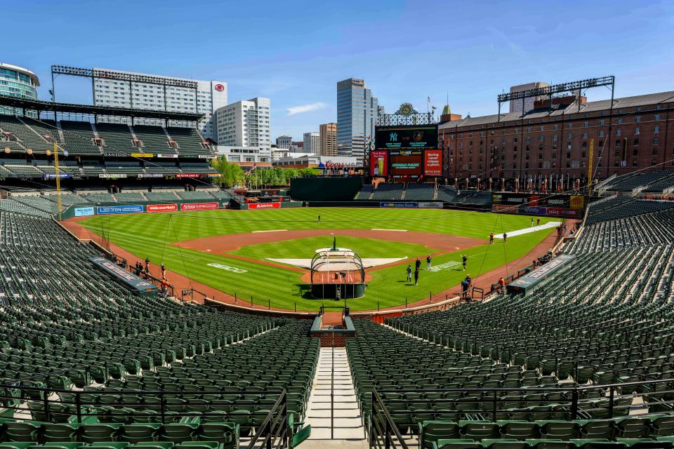 Baltimore's Camden Yards opened in 1992.