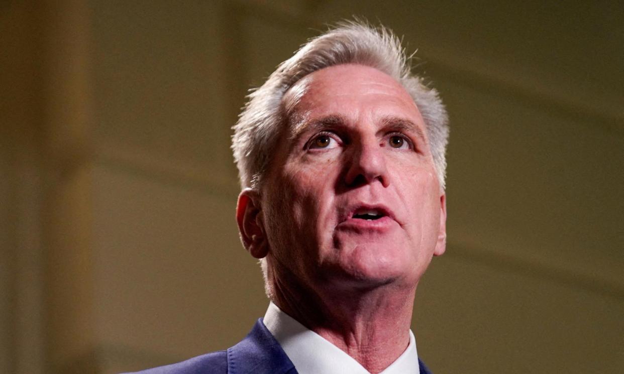 <span>Kevin McCarthy, the former House speaker.</span><span>Photograph: Elizabeth Frantz/Reuters</span>