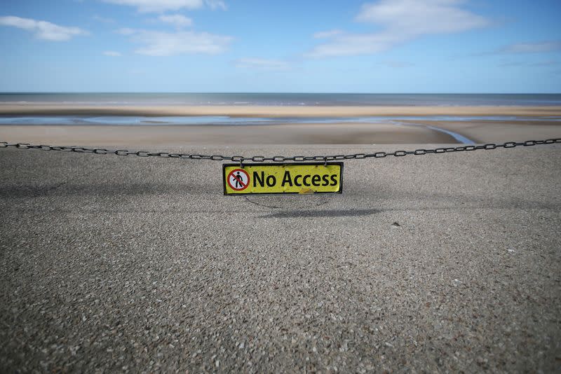 The spread of the coronavirus disease (COVID-19) in Blackpool