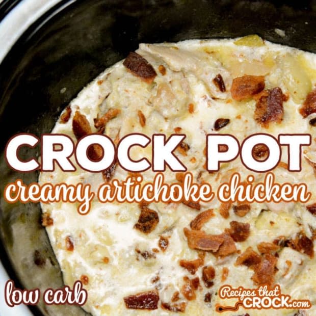 <p><a href="https://www.recipesthatcrock.com/crock-pot-creamy-artichoke-chicken-low-carb/" rel="nofollow noopener" target="_blank" data-ylk="slk:Recipes That Crock;elm:context_link;itc:0;sec:content-canvas" class="link ">Recipes That Crock</a></p>