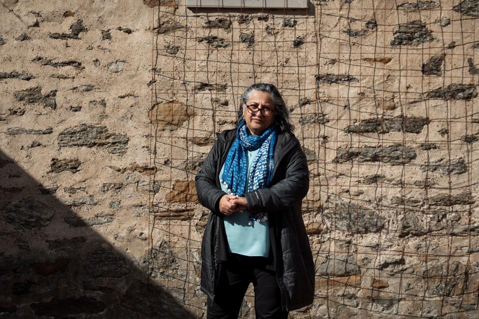 Executive Director Maitreyi Roy at Bartram's Garden in Philadelphia, Pa.