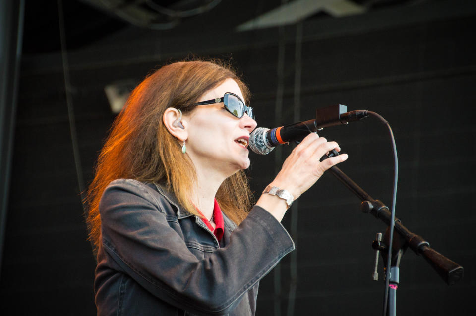 10,000 Maniacs performs at the Briggs & Stratton Big Backyard on June 27, 2019.