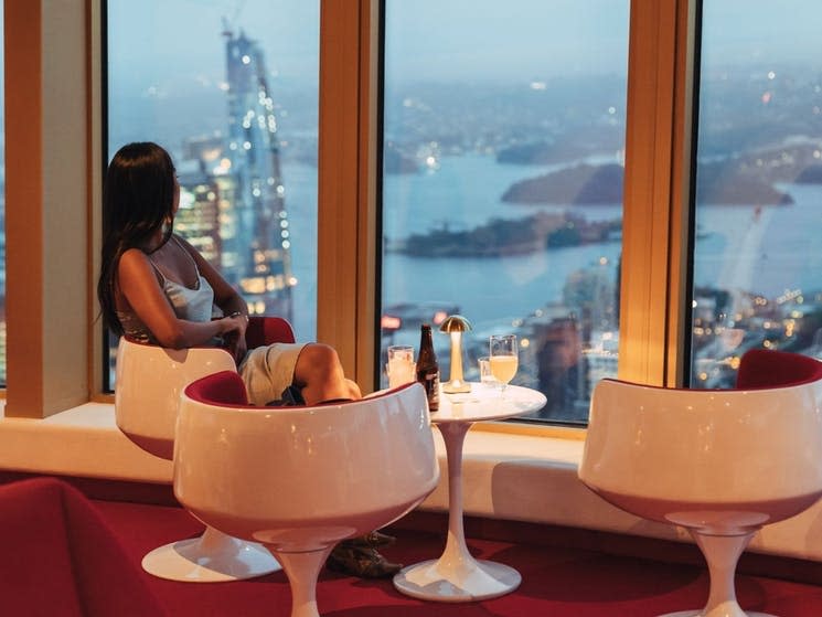 Bar 83 in Sydney Tower.