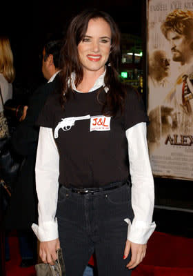 Juliette Lewis at the Hollywood premiere of Warner Bros. Alexander