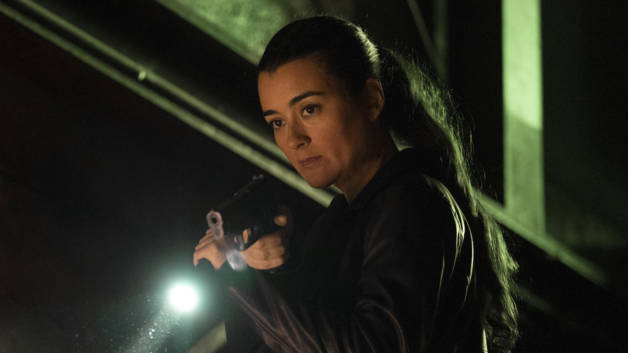  Cote de Pablo as Ziva David in NCIS. 