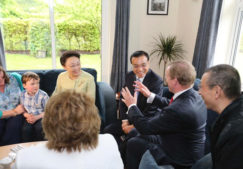 李克強與愛爾蘭總理會談