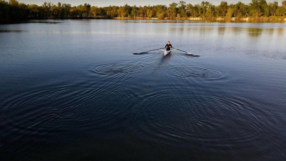 Cailin Bolt took up rowing after seeing the sport on television. Now she’s training at Quinn’s Pond in Boise to compete at the collegiate level after signing a letter of intent with the University of Tennessee.