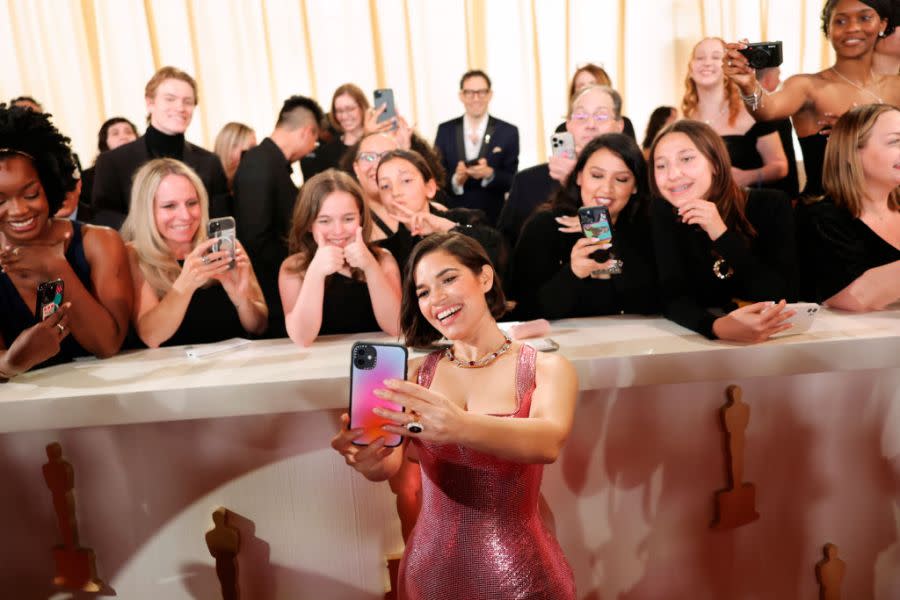 HOLLYWOOD, CALIFORNIA – MARCH 10: America Ferrera attends the 96th Annual Academy Awards on March 10, 2024 in Hollywood, California. (Photo by Emma McIntyre/Getty Images)