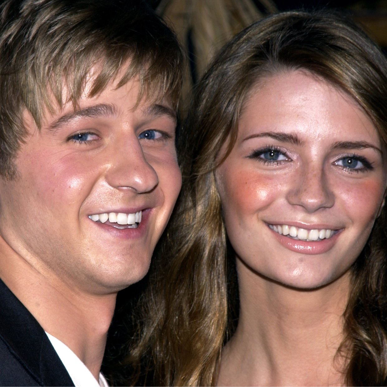  Benjamin McKenzie and Mischa Barton during Premiere Party for New FOX Show "The OC" in Santa Monica, California, United States. 