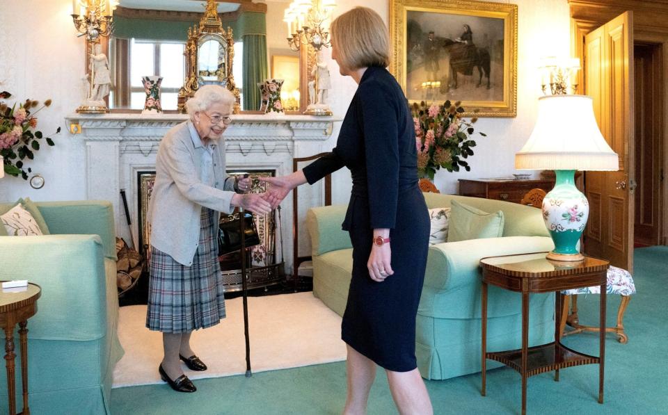 Queen Elizabeth II invited Liz Truss to form a government following her election as Conservative party leader in September 2022 at Balmoral. She died just two days later