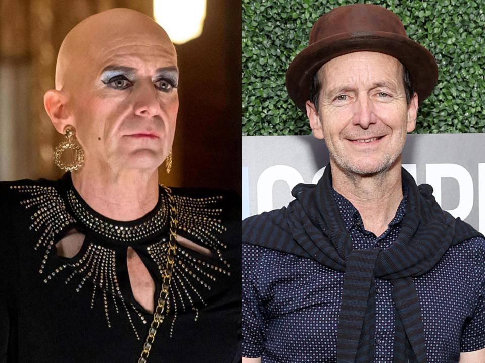 Denis O'Hare as Elizabeth Taylor in "American Horror Story: Hotel," at the premiere of "Uncoupled" S1 presented by Netflix at The Paris Theater on July 26, 2022 in New York City.