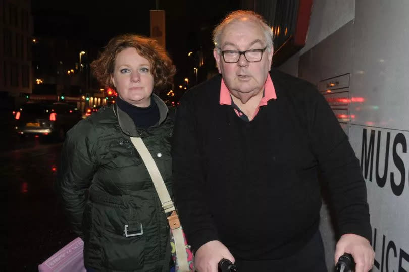 Jim McCafferty in a C U JIMMY wig drinking beer watching a boys' football match Jim McCafferty, confessed to sexual acts with several young footballers when he was coaching junior teams in Scotland. Expressing his remorse and apologising ffor his actions, he told reporter Jilly Beattie that he was ready to face any consequences for his actions. WARNING COLLECT PICTURE Provided from Facebook