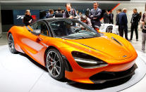 <p>Un McLaren 720S visto en la edición 87 del Salón Internacional del Automóvil celebrado en el Palexpo de Ginebra, Suiza, el 8 de marzo de 2017 (REUTERS / Arnd Wiegmann). </p>