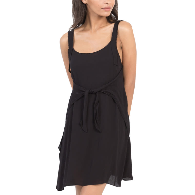 <p><a rel="nofollow noopener" href="https://www.moderncitizen.com/collections/dresses/products/sarena-sleeveless-tie-dress-black" target="_blank" data-ylk="slk:Modern Citizen Sarena Sleeveless Tie Dress;elm:context_link;itc:0;sec:content-canvas" class="link ">Modern Citizen Sarena Sleeveless Tie Dress</a>, $85</p> <p> <strong>Related Articles</strong> <ul> <li><a rel="nofollow noopener" href="http://thezoereport.com/fashion/style-tips/box-of-style-ways-to-wear-cape-trend/?utm_source=yahoo&utm_medium=syndication" target="_blank" data-ylk="slk:The Key Styling Piece Your Wardrobe Needs;elm:context_link;itc:0;sec:content-canvas" class="link ">The Key Styling Piece Your Wardrobe Needs</a></li><li><a rel="nofollow noopener" href="http://thezoereport.com/living/entertaining/moet-chandon-champagne-six-packs/?utm_source=yahoo&utm_medium=syndication" target="_blank" data-ylk="slk:These Moët & Chandon Champagne 6-Packs Launched Just In Time For Summer;elm:context_link;itc:0;sec:content-canvas" class="link ">These Moët & Chandon Champagne 6-Packs Launched Just In Time For Summer</a></li><li><a rel="nofollow noopener" href="http://thezoereport.com/living/wellness/khloe-kardashian-fast-food-picks/?utm_source=yahoo&utm_medium=syndication" target="_blank" data-ylk="slk:Proof That Even The Kardashians Have Cheat Days;elm:context_link;itc:0;sec:content-canvas" class="link ">Proof That Even The Kardashians Have Cheat Days</a></li> </ul> </p>