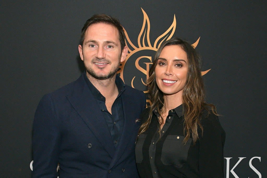 Frank Lampard, who faces a criminal trial, pictured with wife Christine (Dave Benett)