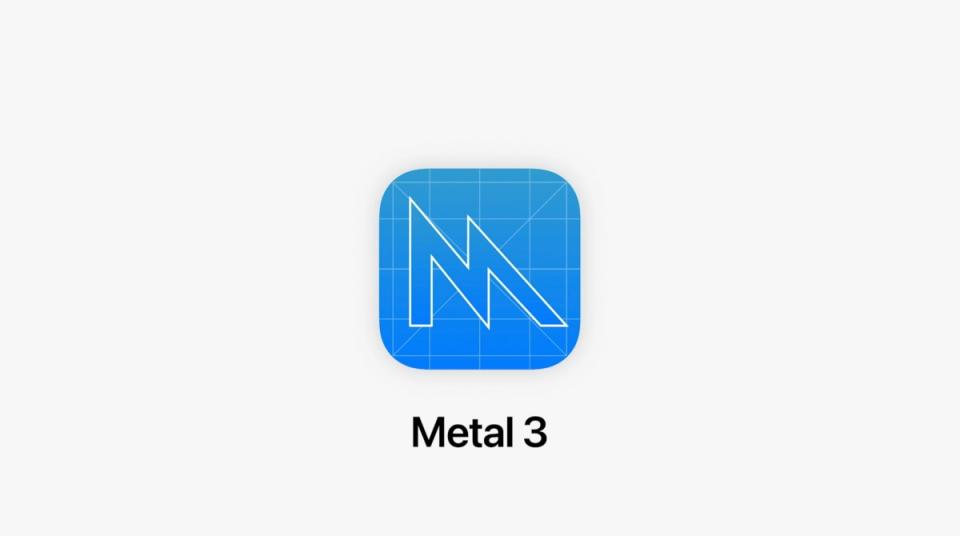 ▲新版Metal 3 API將能配合蘋果處理器設計，提高iPhone、iPad與Mac上的遊戲體驗