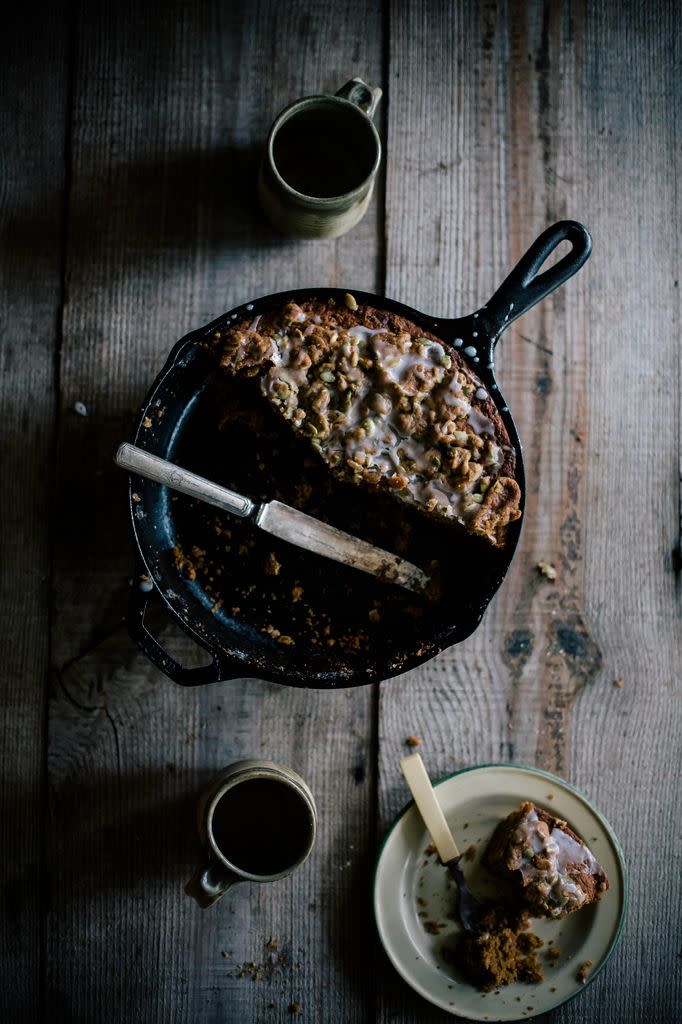 Cornmeal and Pumpkin Coffee Cake