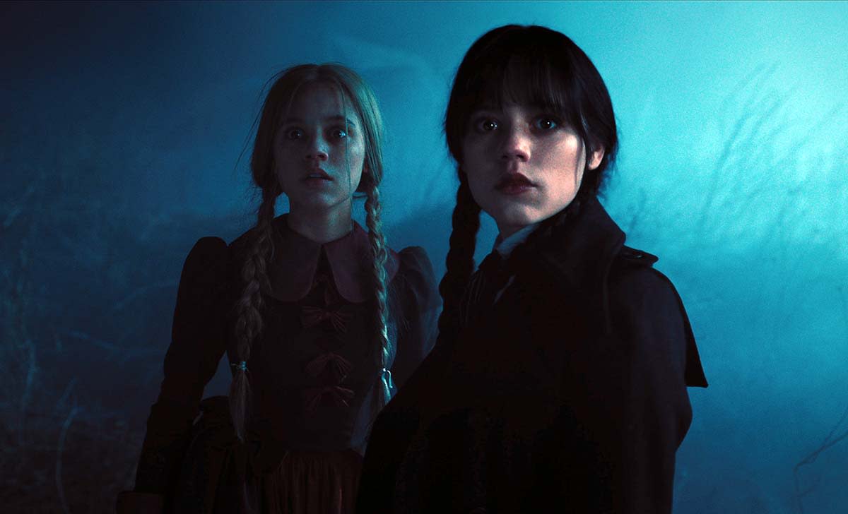 Jenna Ortega como Miércoles Addams (Foto: Netflix)