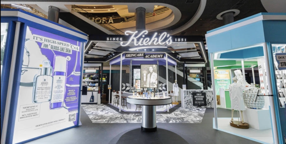 Win a trip to New York at Kiehl’s NYC Subway Trash to Art installation at ION. PHOTO: Kiehl's