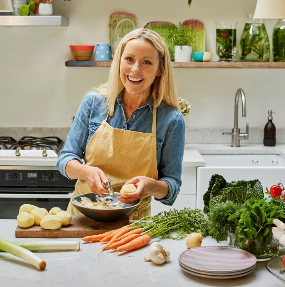 Anna Haugh in her kitchen