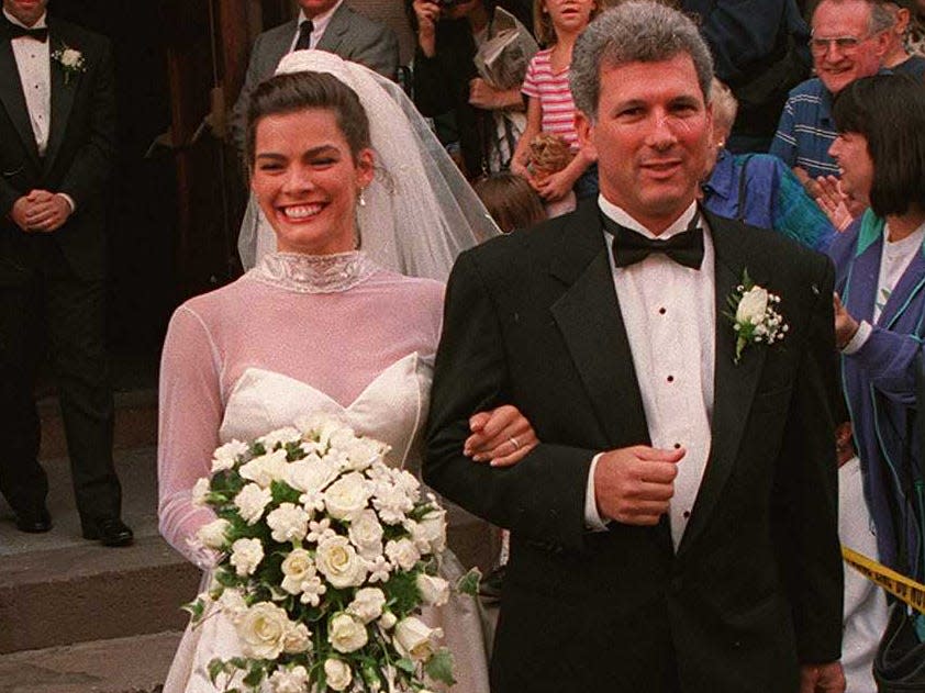 Nancy Kerrigan and Jerry Solomon.