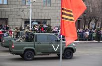 A military parade marking the 80th anniversary of the Battle of Stalingrad, in Volgograd