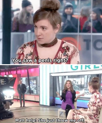 Lena Dunham and Maria Shriver