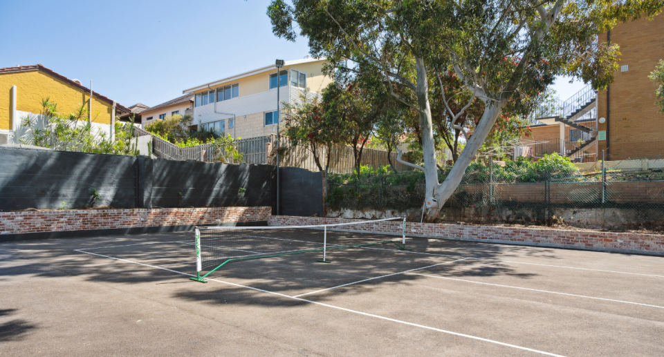 Pickleball court