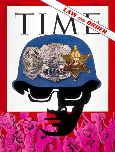 The Oct. 4, 1968, cover of TIME, the month before the 1968 Presidential election. | TIME