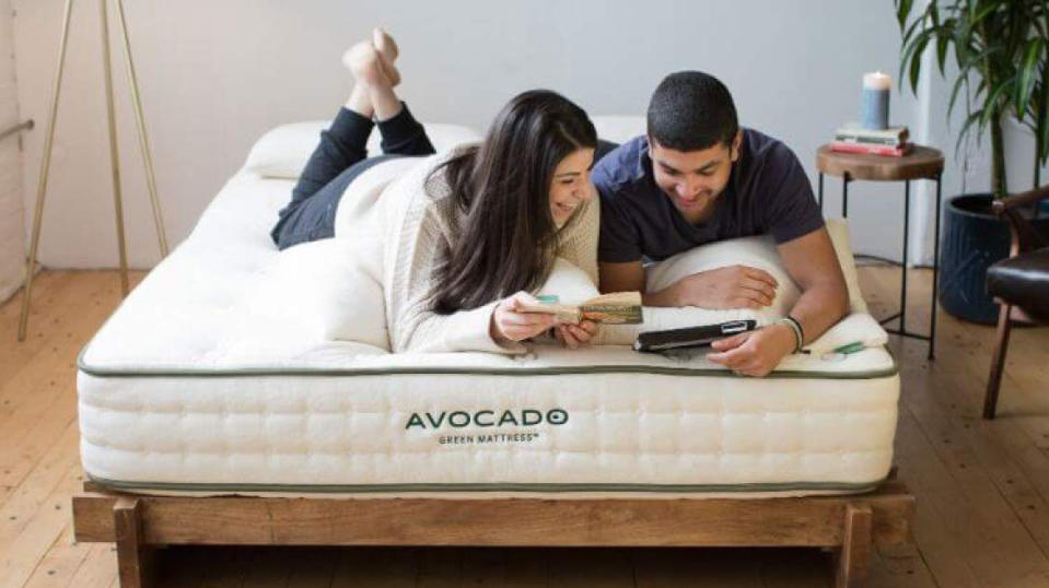 Best mattress: A look at photographs while lying on the Avocado Green Mattress