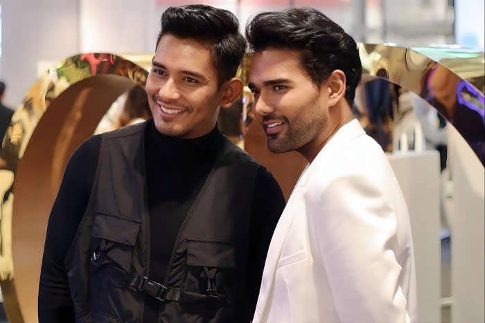 The duo made a splash at the Dubai Fashion Week