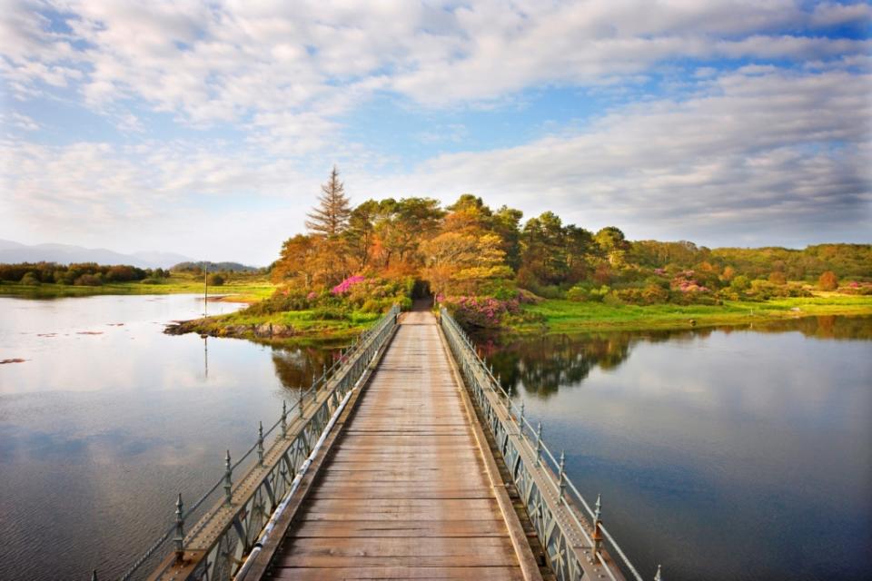 Digital detox on Scottish island