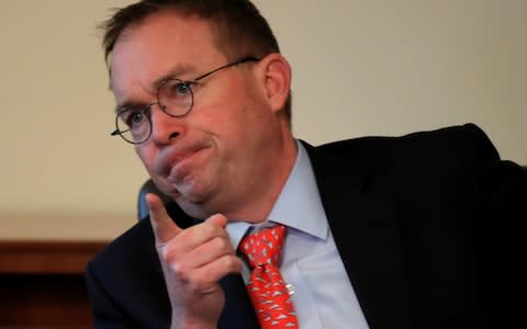 Acting White House chief of staff Mick Mulvaney  - Credit: Reuters