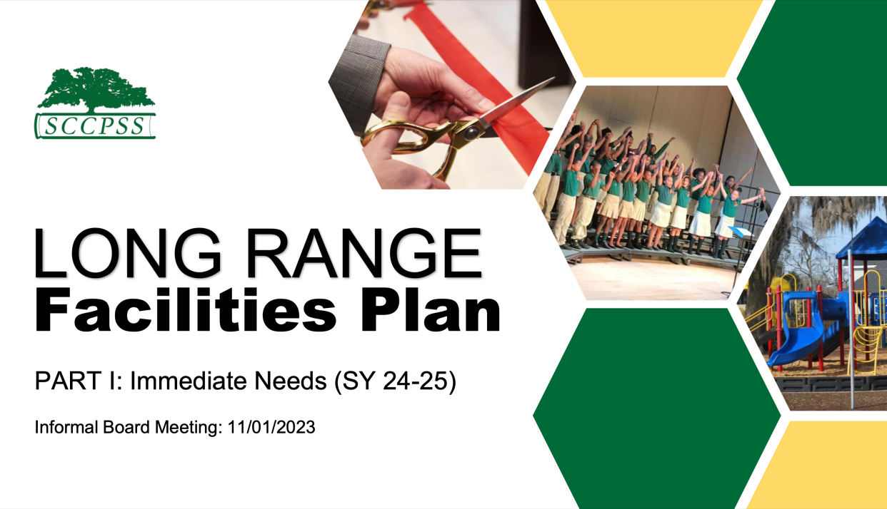 The Savannah-Chatham County Public School System unveiled its new Long-Range Facilities Plan on Nov. 1, 2023. A series of events will follow to communicate the scope of the plan to community stakeholders throughout the district.